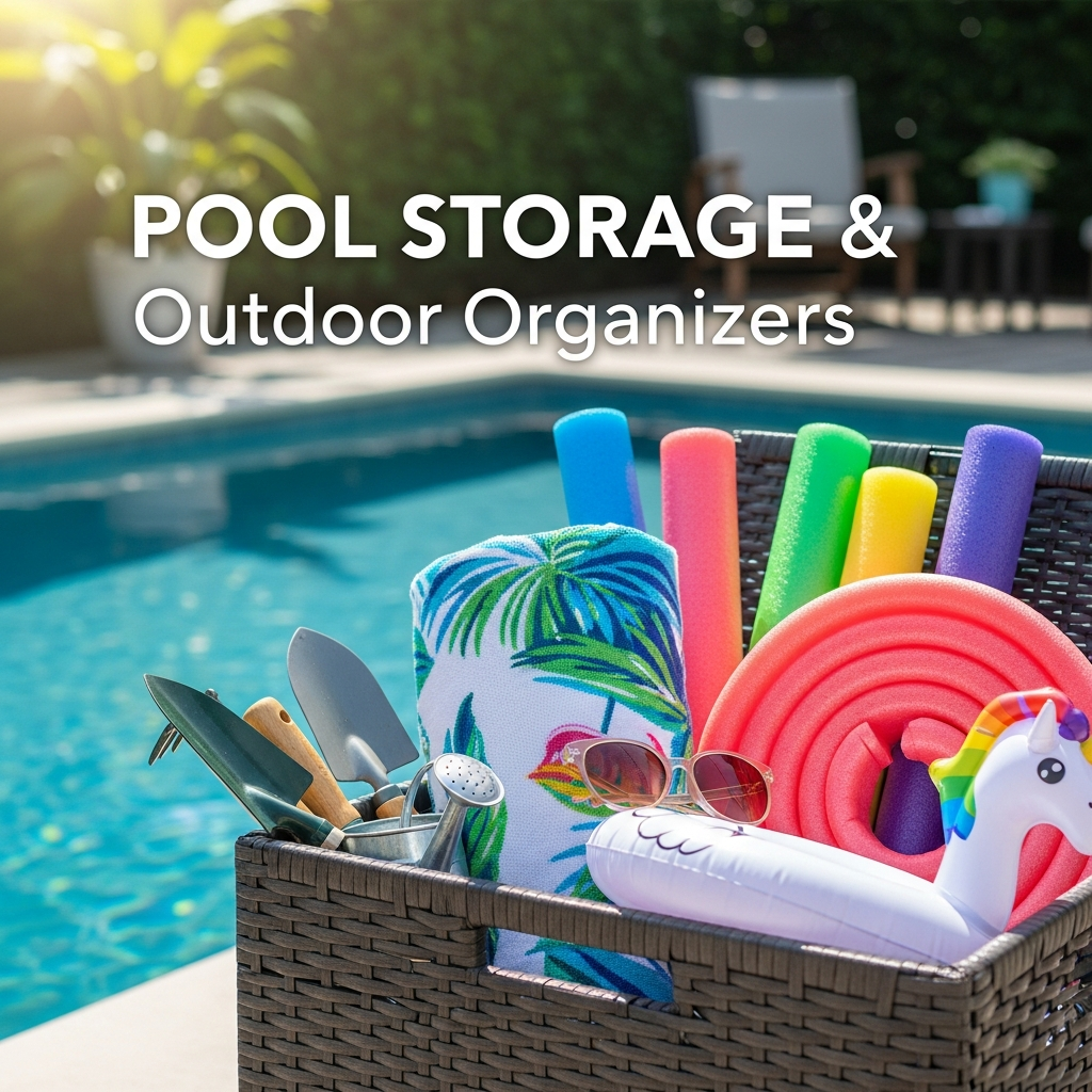 Pool Storage & Outdoor Organizers