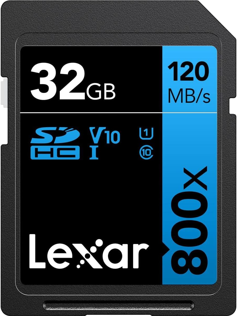 Lexar Blue Series 32GB SDHC Memory Card - Professional Quality, Everyday Price