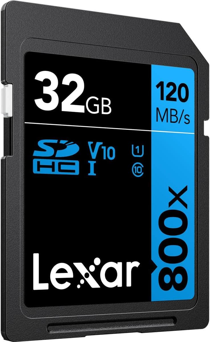 Lexar Blue Series 32GB SDHC Memory Card - Professional Quality, Everyday Price