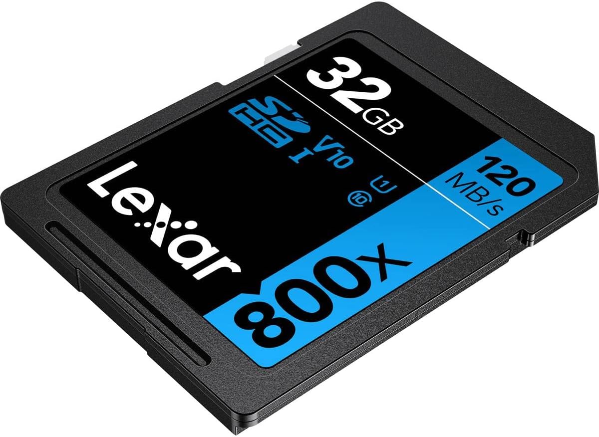 Lexar Blue Series 32GB SDHC Memory Card - Professional Quality, Everyday Price